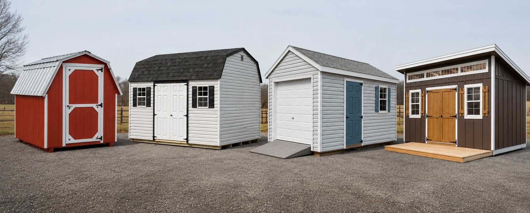 4 Sheds Banner