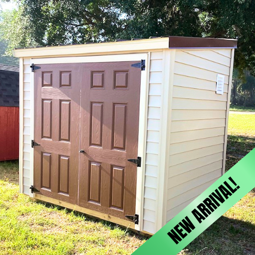 6x8 lean to new arrival
