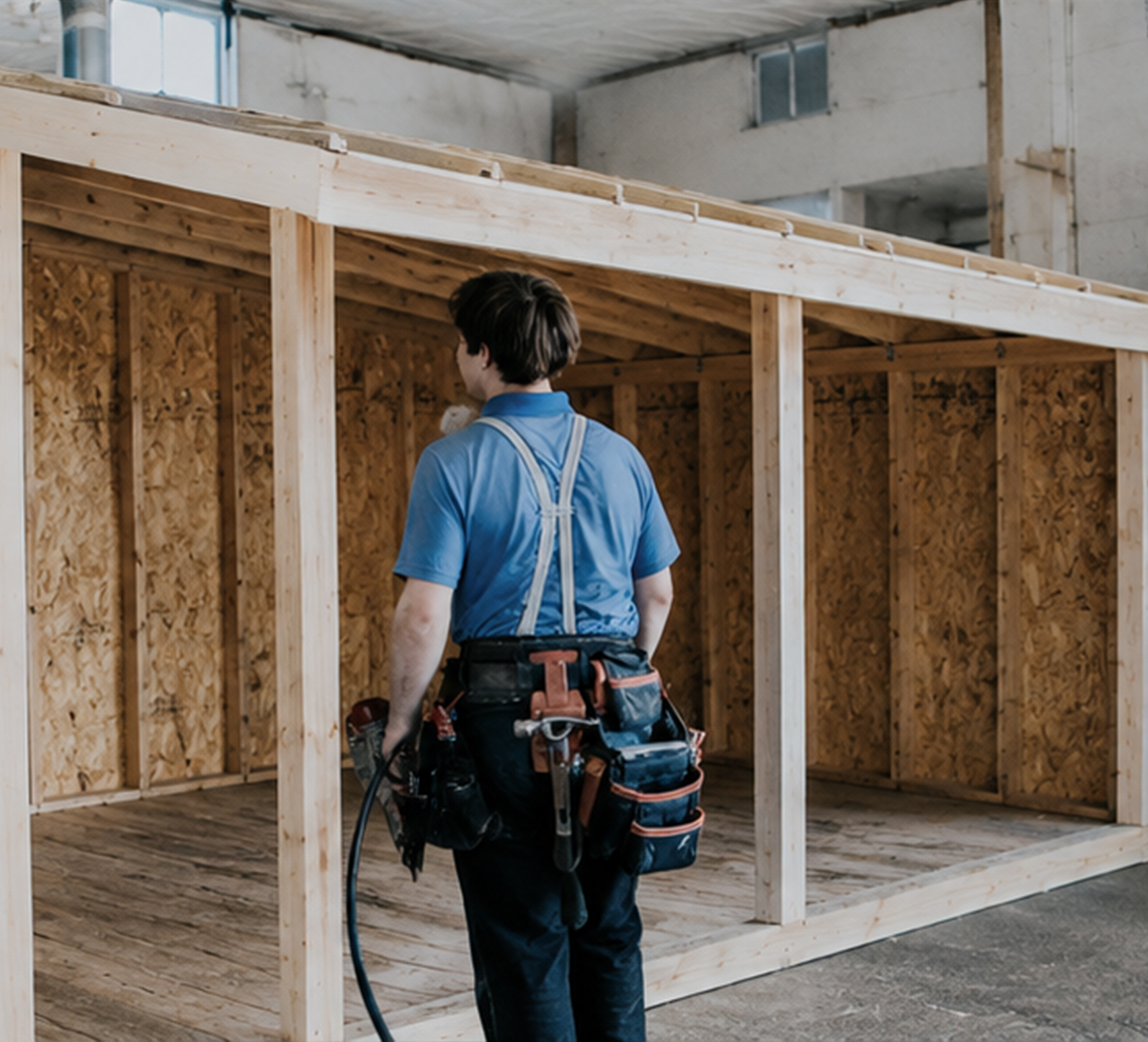 FSO construction lean to