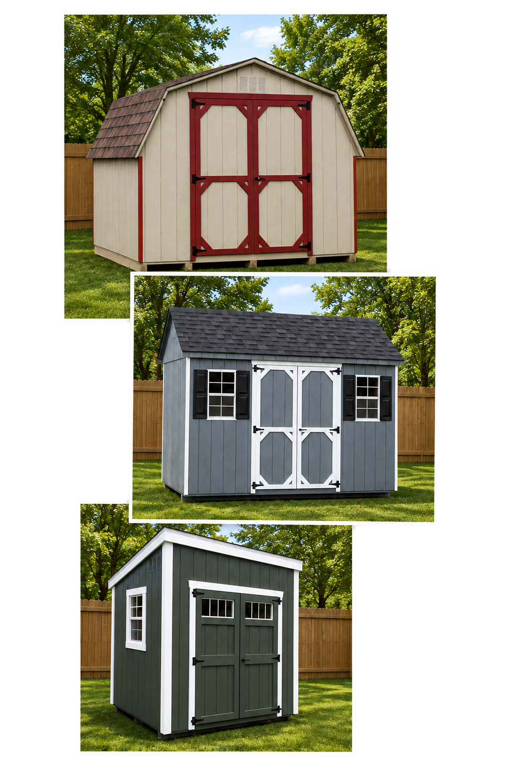 Rent To Own Image. of Sheds