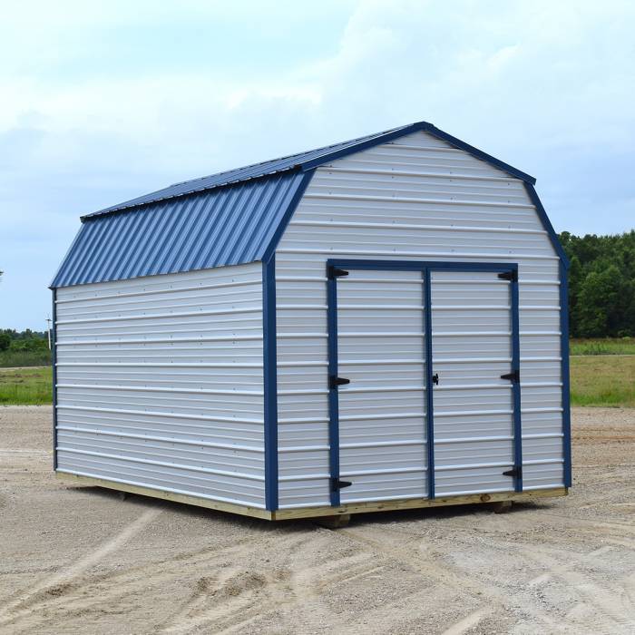 Metal Lofted Barn Metal Lofted Barn