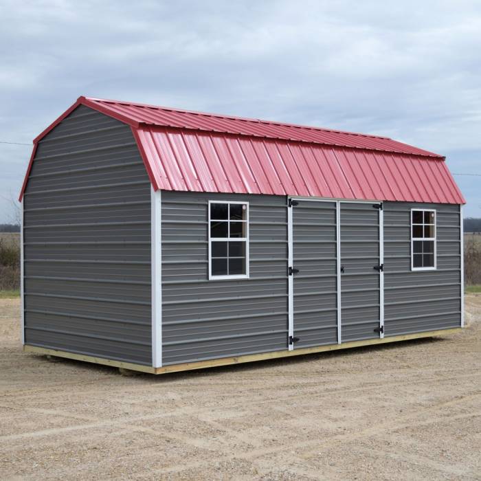 Metal Side Lofted Barn Metal Side Lofted Barn