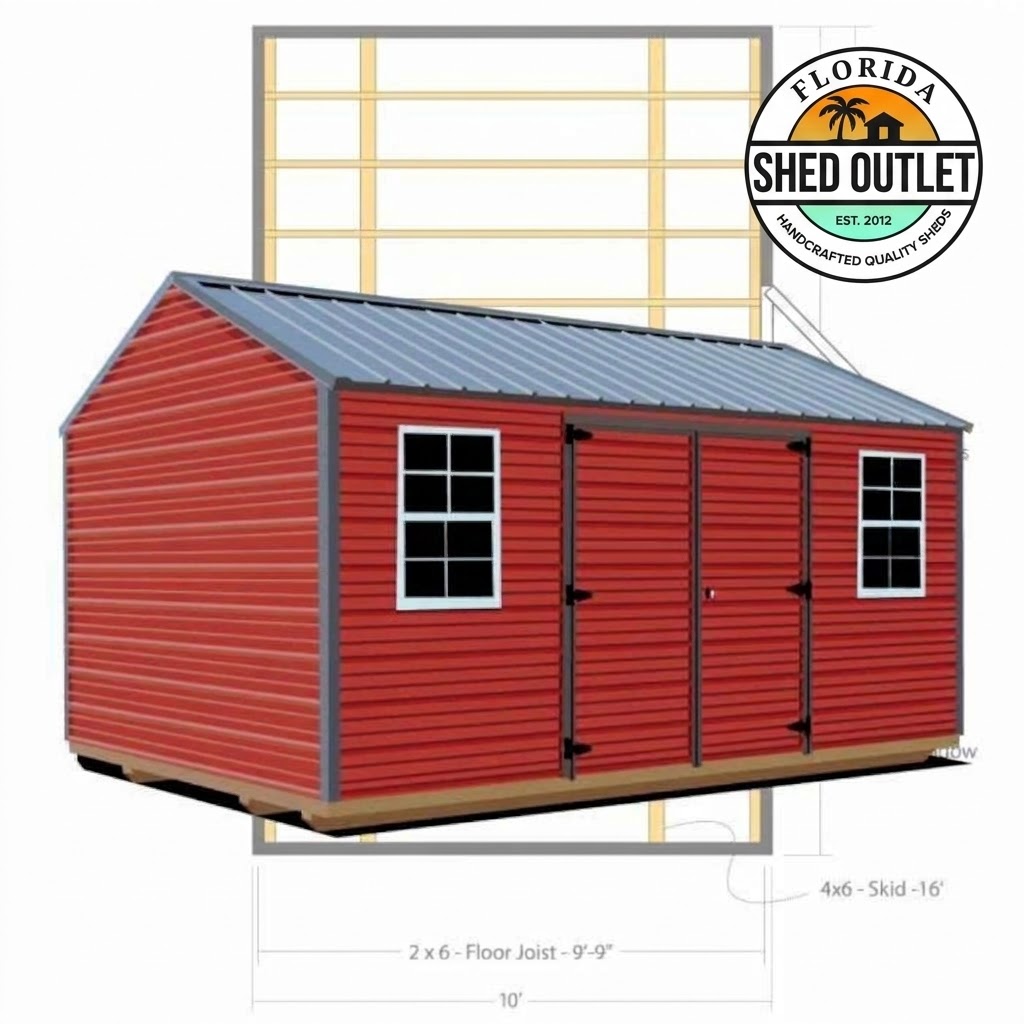 Metal Side Utility FSO Floor Plan